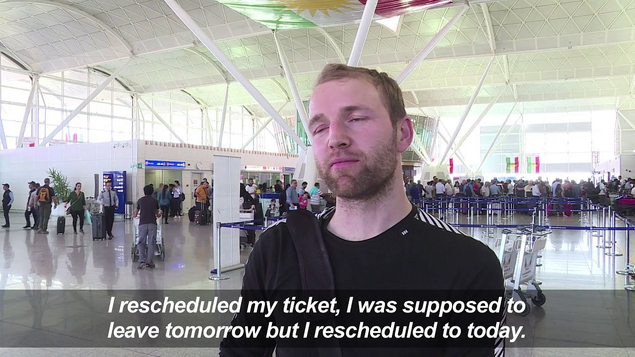 Foreigners leave Iraqi Kurdistan before flight ban