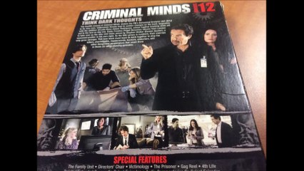 Critique Criminals Minds season 12 en format DVD