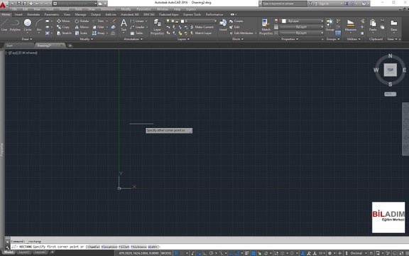 Autocad Divide Points Measure Ray ve Construction Line komutu anlatımı