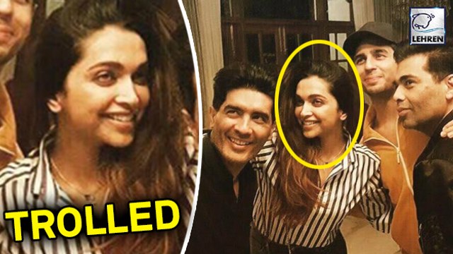 DRUNK Deepika Padukone Trolled After Partying With Sidharth And Karan