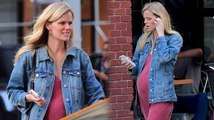 Pregnant Brooklyn Decker Shows Off Baby Bump in New York City