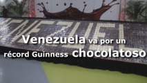 Venezuela va por un récord Guinness chocolatoso