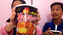 Spicy Korean Ramen Noodle Challenge