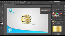 Tutorial :How to create FULL 3D logo design in Adobe Illustrator CC