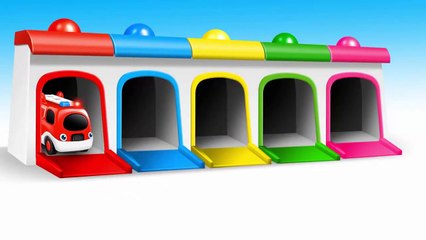 はたらくくるまトミカ消防車救急車パトカー! 幼児 子供向け動画 子供たちは色を学び Vehicles Educational animation for kids !