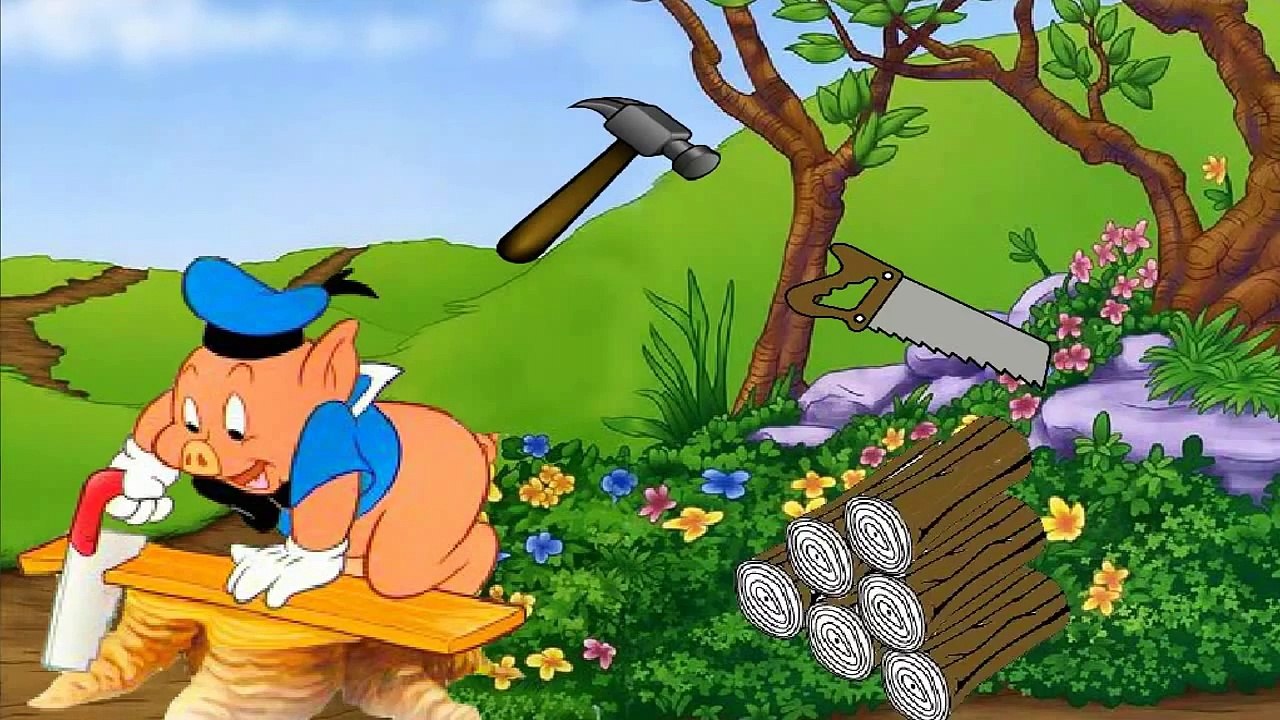 El Lobo y Los Tres Cerditos HD 2016 | Cuento Infantil