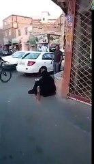 Female Beggar Exposed
