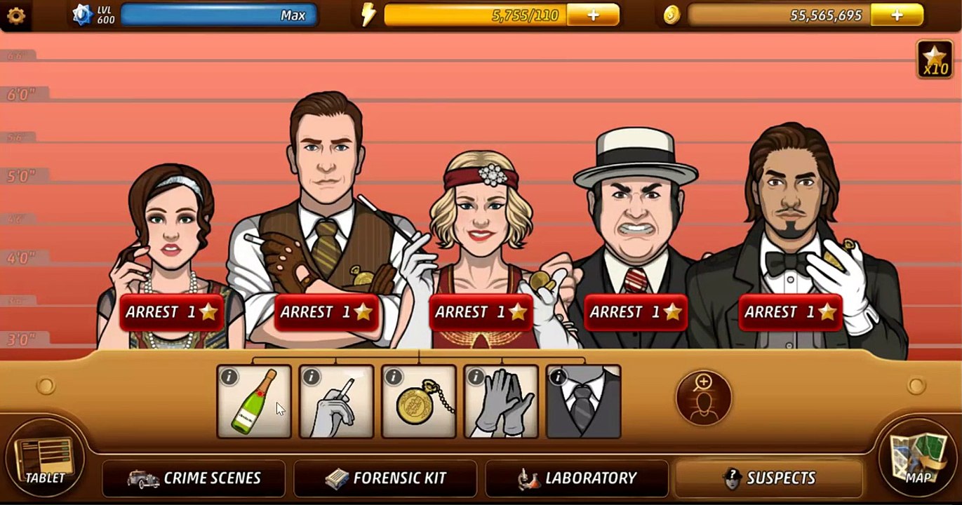 Criminal Case: Case #7 Mysteries of the Past! : Let me Down Gently - ARREST KILLER!!!