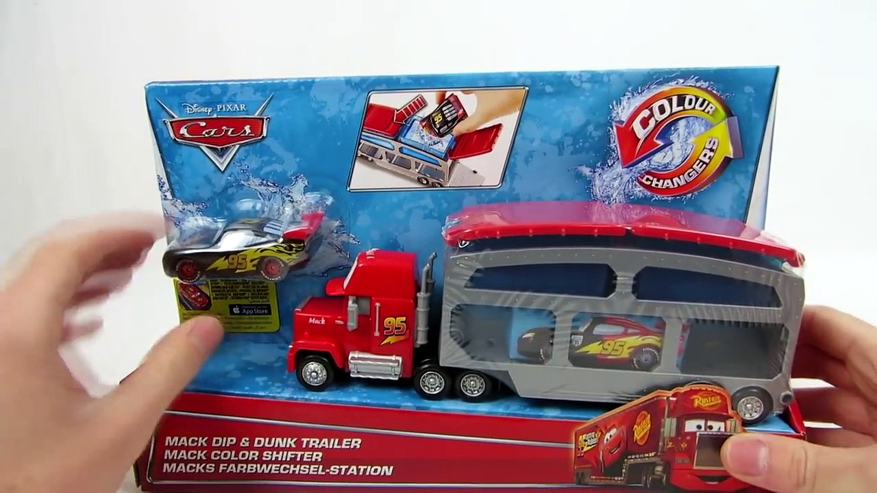 Disney Pixar CARS deutsch: Lightning McQueen & Mack Farbwechsel Abschleppwagen Truck | CARS deutsch