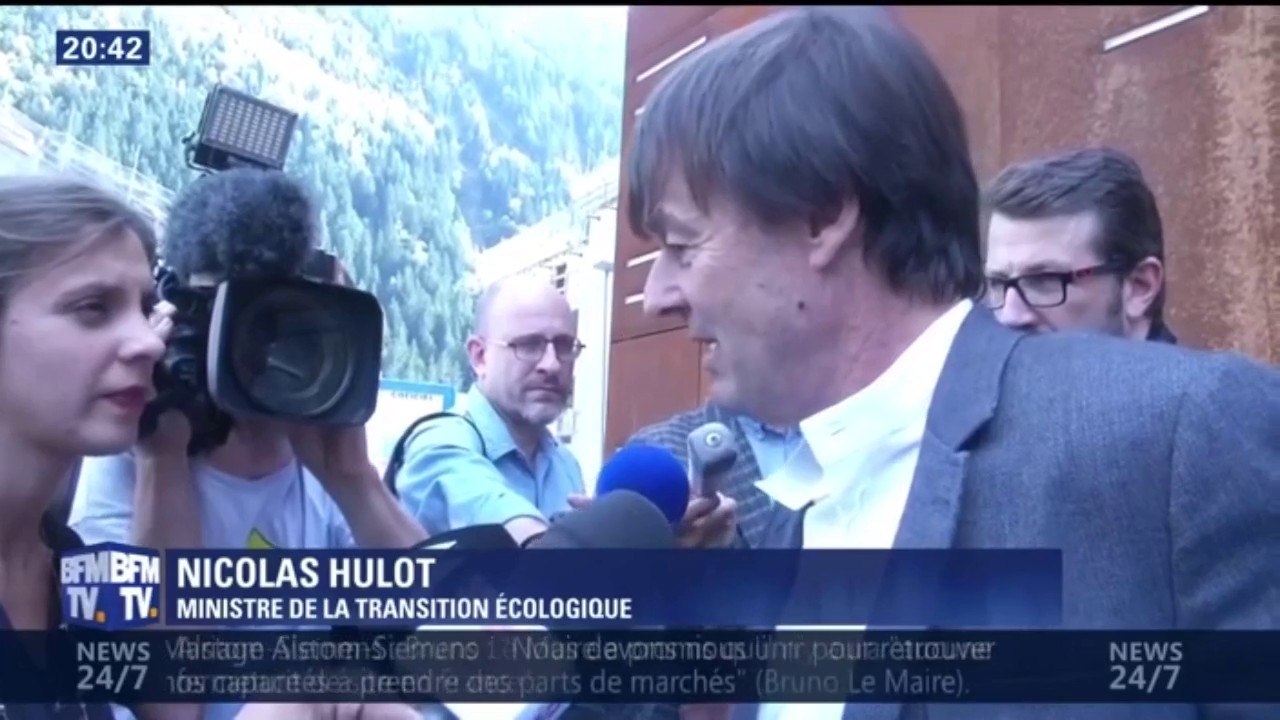 Alpes: Hulot n'a pas de "baguette magique" contre la pollution
