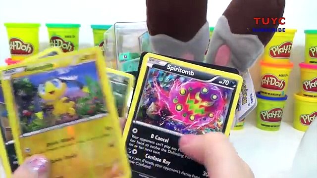 Giant CHARIZARD POKEMON EGG Surprise Play Doh + Pikachu and Bulbasaur | TUYC Toys Unlimited