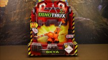 Dinotrux Diecast Skya Dinosaur Toys Trucks Vehicle Unboxing, Review By WD Toys