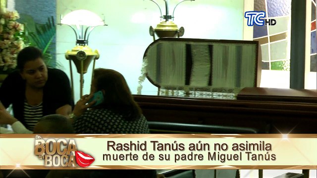 Aunque hayan pasado algunos días Rachid Lanús se muestra consternado por la muerte de su padre