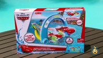Disney Cars Race Against Planes Toys on Hydro Wheels Splash Speedway Track Playset Cars 2 Planes 2