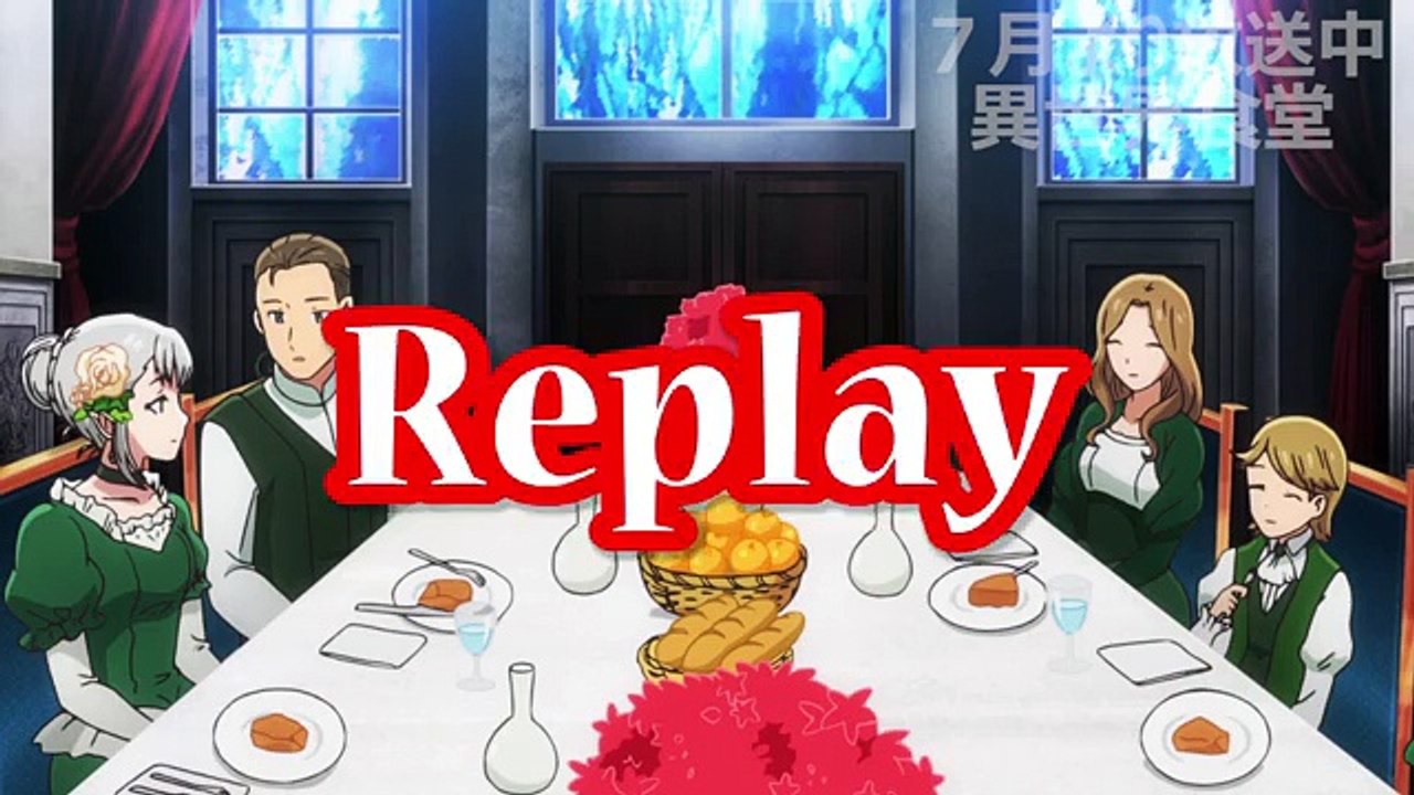 【夏アニメ】 異世界食堂 5話 作画ミス！ 柄が変わる丼ぶり
