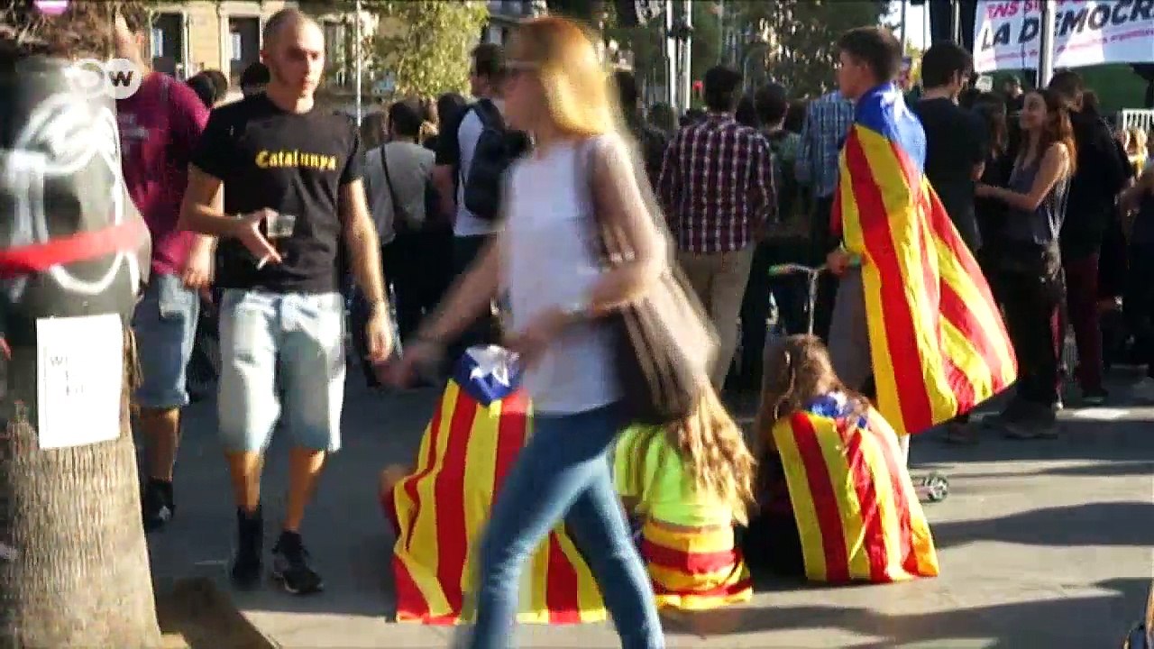 Katalanen vor Referendum über Unabhängigkeit gespalten | DW Deutsch