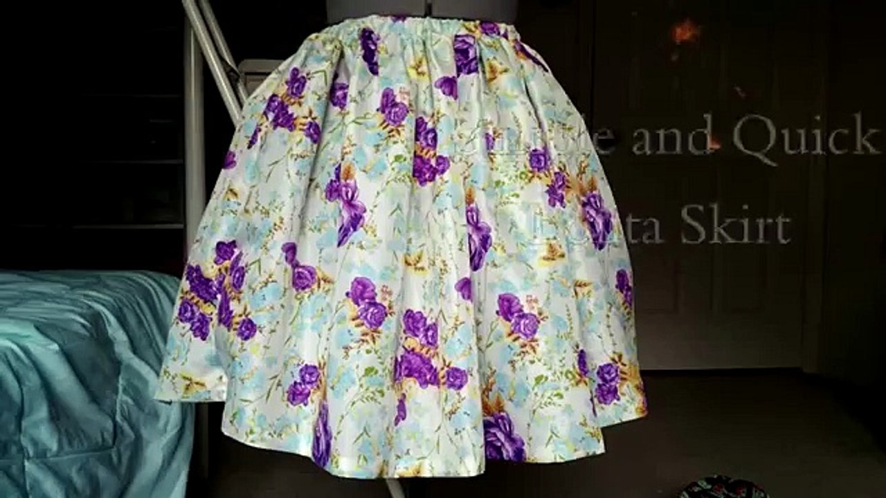 DIY: Simple & Quick Lolita Skirt