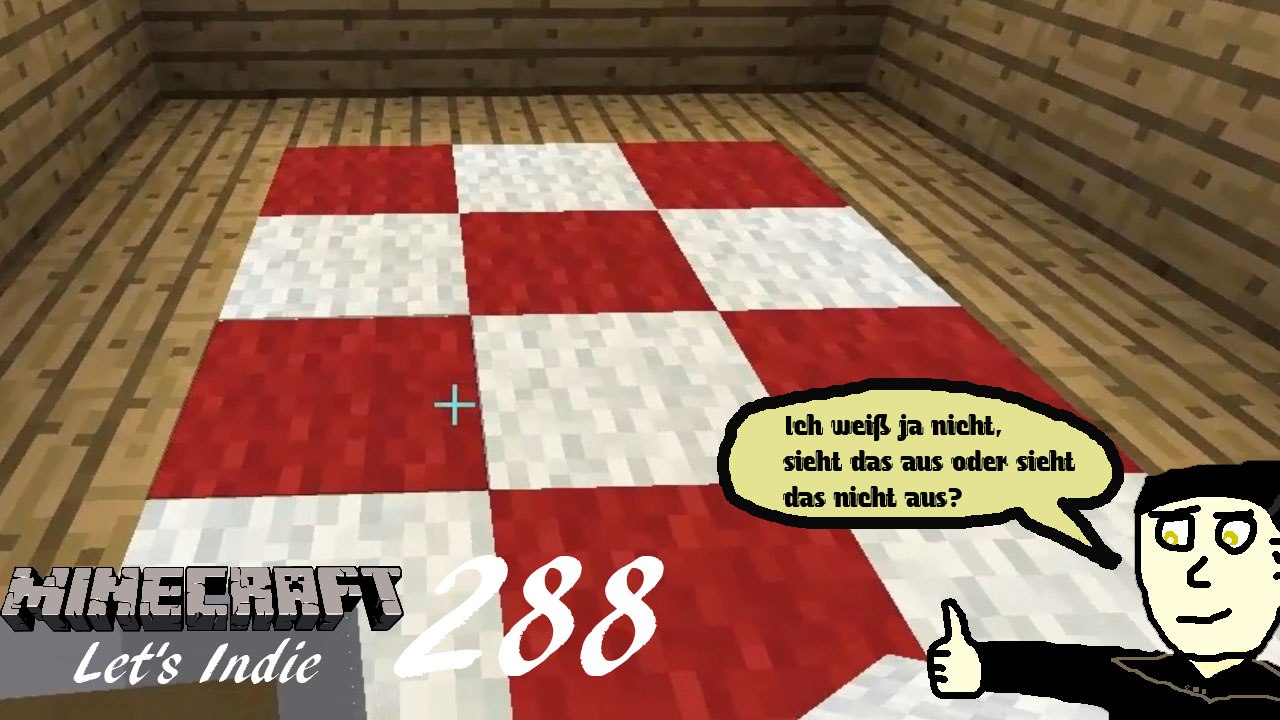 Minecraft Let's Indie 288: Der Gästezimmer-Teppich