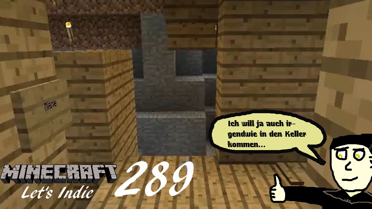 Minecraft Let's Indie 289: Die Kellertreppe