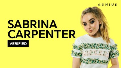Sabrina Carpenter Breaks Down "Why"