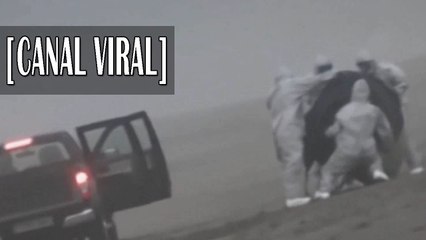 Ovni es trasladado por agentes secretos
