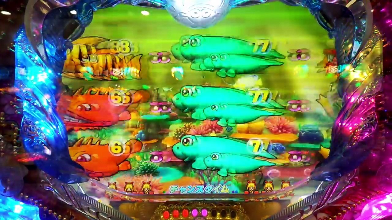 【甘海】ST大当たり30連発！+α 大海物語3 with アグネス・ラム(甘デジ) まわるんパチンコ