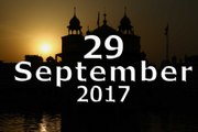 Live Kirtan from Sri Darbar Sahib, 29 September 2017 (Evening)