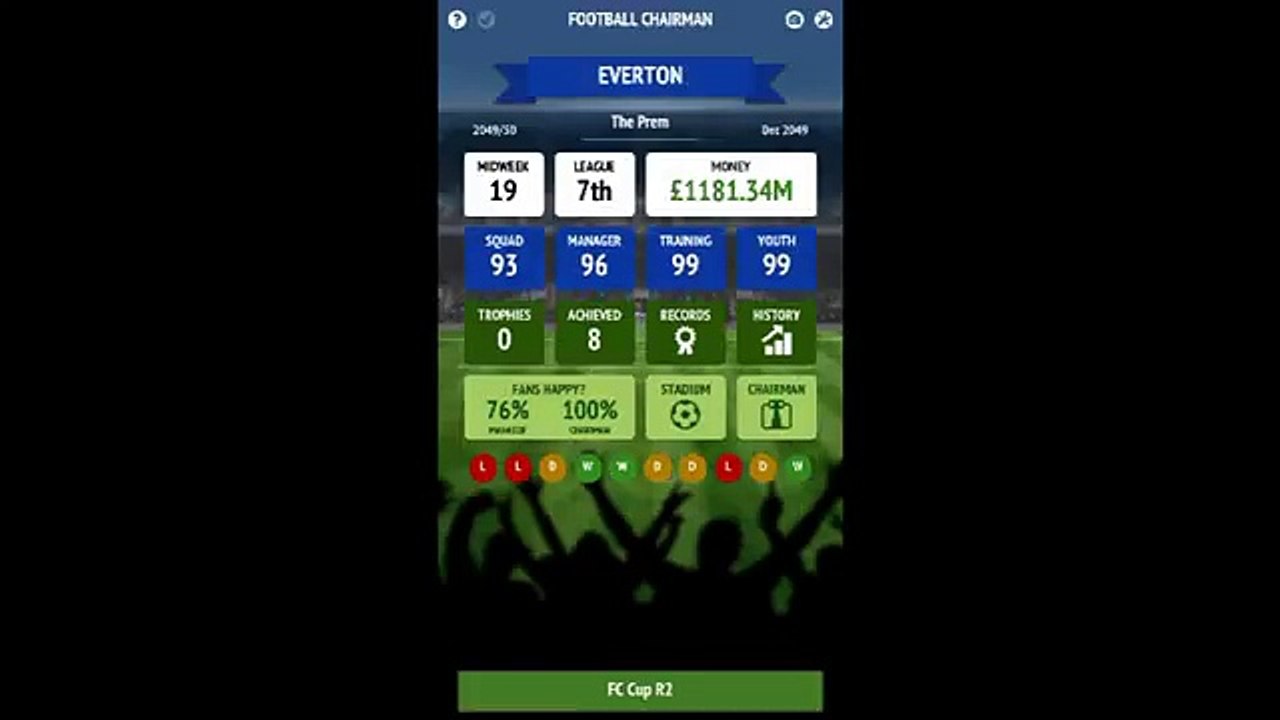 Football chairman (how to get unlimited money)