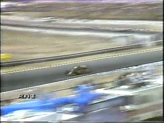 Gran Premio di Spagna 1986: Incidente di Johansson e intervista a Ghinzani