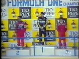 Gran Premio di Spagna 1986: Podio (TMC)