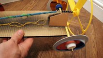 Dual Powered Rubber Band Powered Car