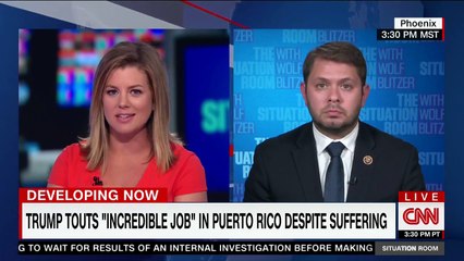 Dem Rep blasts Trump's 'almost criminal' Puerto Rico response: 'We had more support when I was in Iraq'