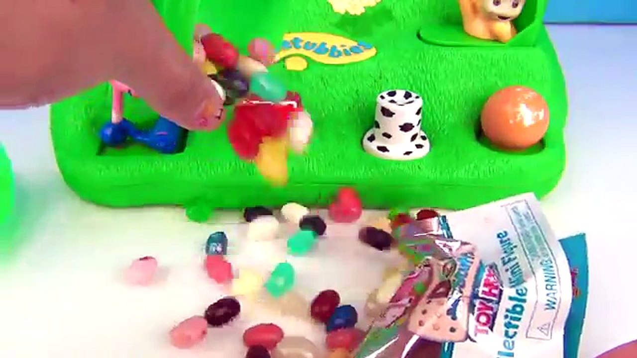 Nick Jr. TELETUBBIES POP UP Toy Surprises, Learn Colors, Numbers, Plastic Eggs / TUYC