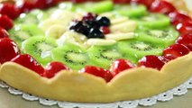 Crostata di Frutta Ricetta per Base, Crema e Gelatina - Homemade Fruit Pie Recipe