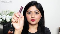 Lakme 9-to-5 Weightless Matte Lip & Cheek Mousse | Swatches + Review | corallista