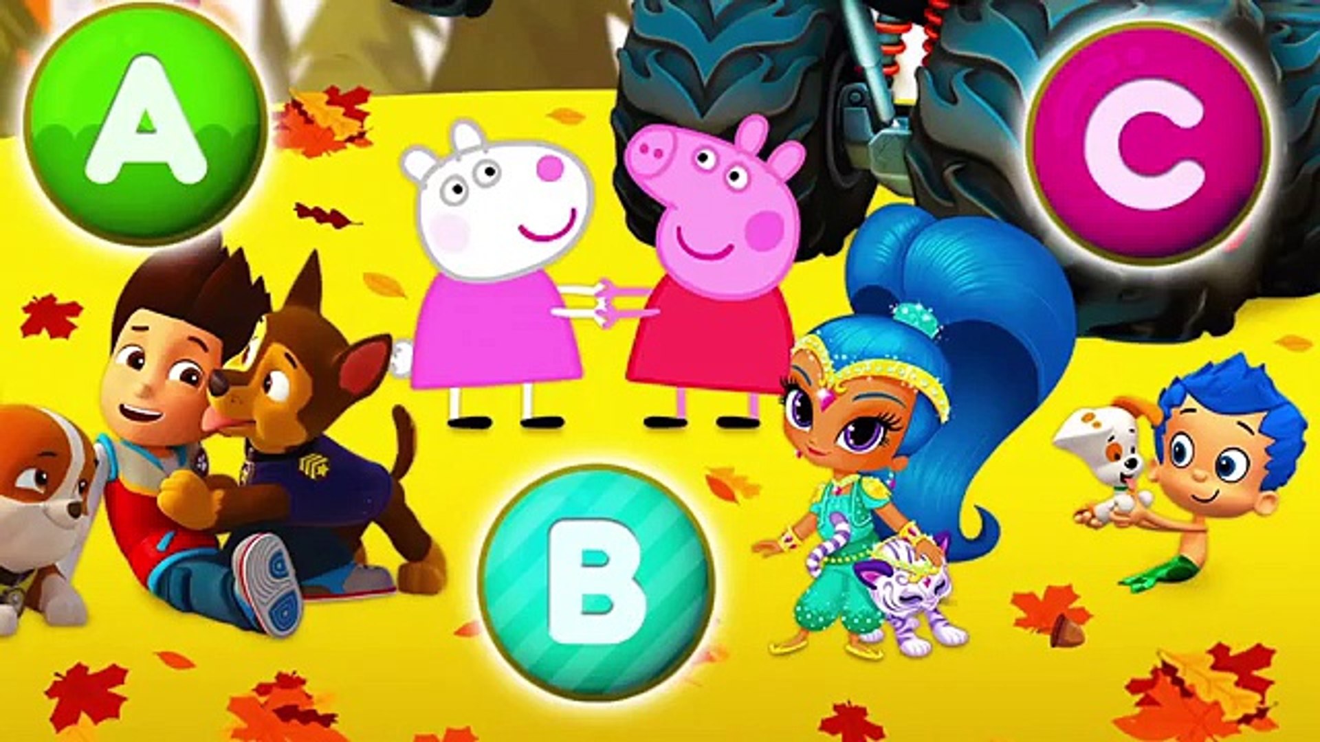 ABC Alphabet ▭ Kids Learning with Nick Junior Heroes - video Dailymotion