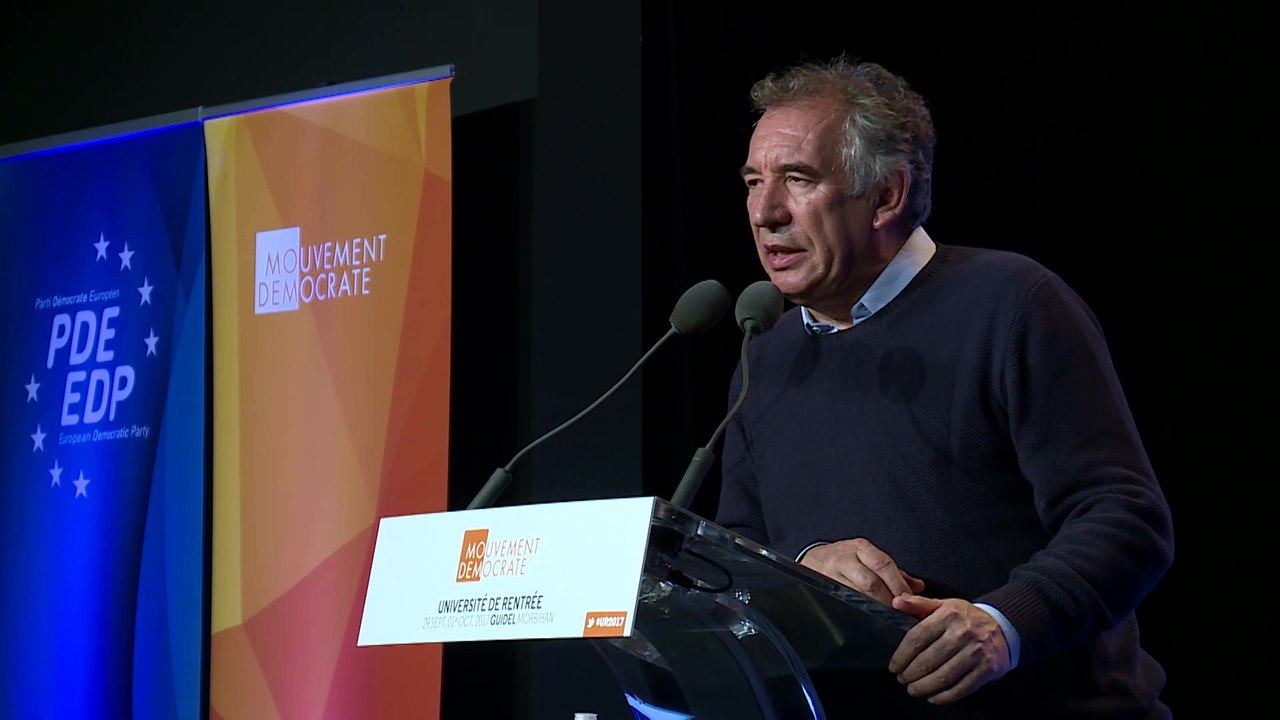 François Bayrou, introduction - UR2017