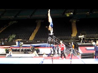 Jordyn Wieber - Uneven Bars - 2012 AT&T American Cup Podium Training