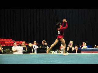 Amanda Huang -- Floor -- 2012 U.S. Secret Classic