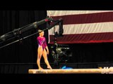 Bridget Sloan -- Balance Beam -- 2012 Visa Championships -- Sr. Women -- Day 1