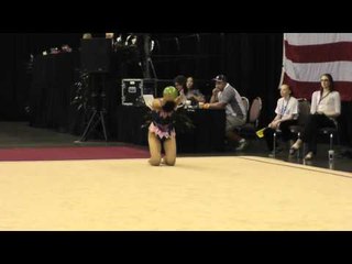 Andria Gao - Ball - 2012 Rhythmic Nationals - Junior - Day 1