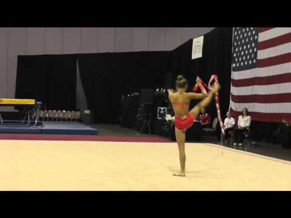 Elina Nikerina - Ribbon - 2012 Rhythmic Nationa...