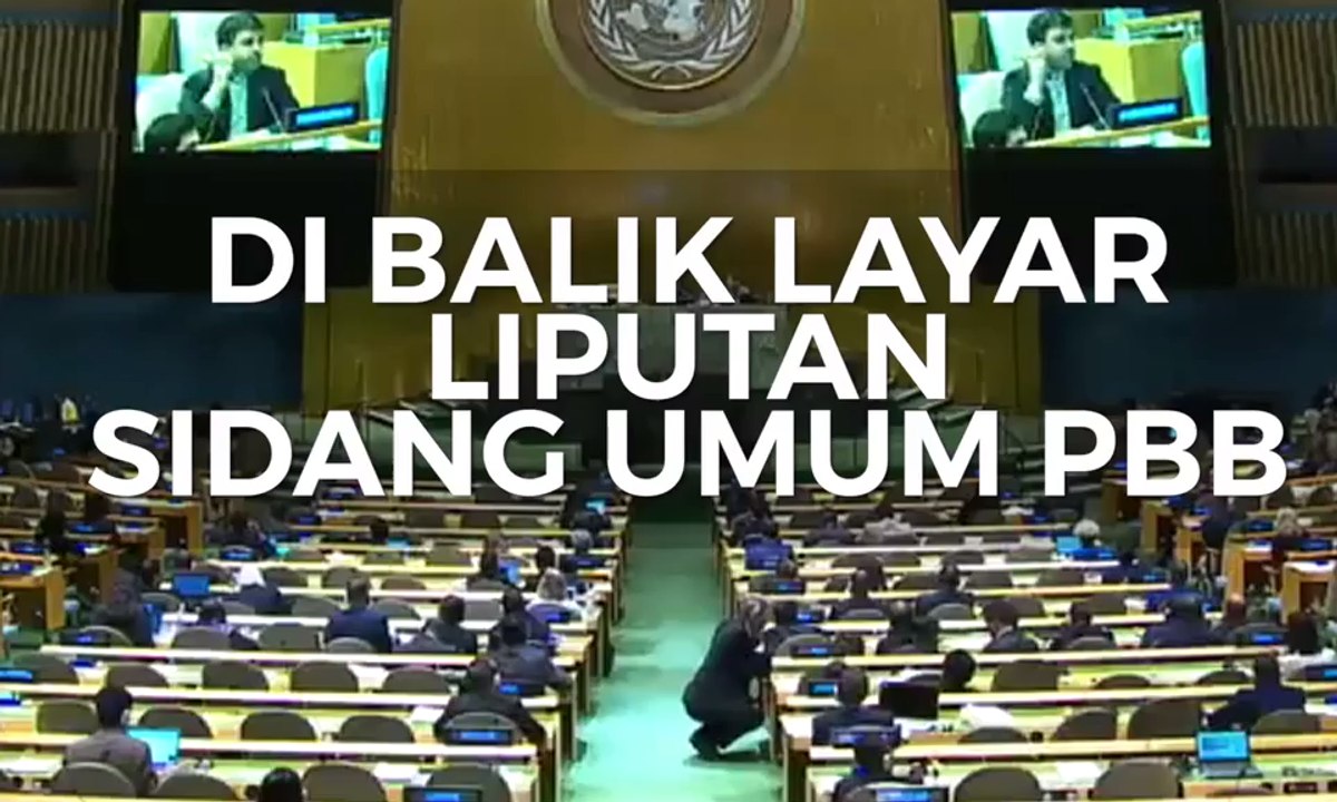 Di Balik Layar Liputan Sidang Umum PBB