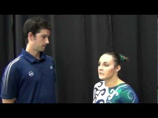 Savannah Vinsant - Interview - 2012 USA Gymnastics Championships