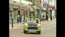 Mr Bean: The Whole Bean - Clip: Mr. Bean on a car roof