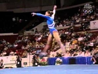 Annia Hatch - Floor Exercise - 2003 U.S. Gymnastics Championships - Women - Day 1