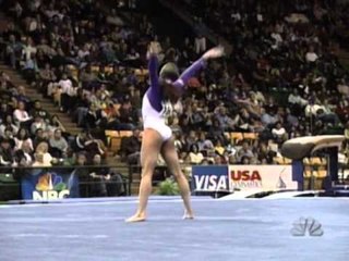 Annia Hatch - Floor Exercise - 2003 Visa American Cup