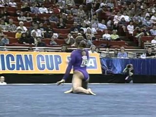 Tasha Schwikert - Floor Exercise - 2002 Visa American Cup