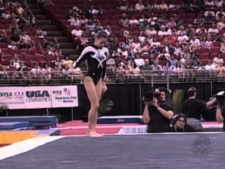 Laura Martinez - Floor Exercise - 2000 Visa American Cup
