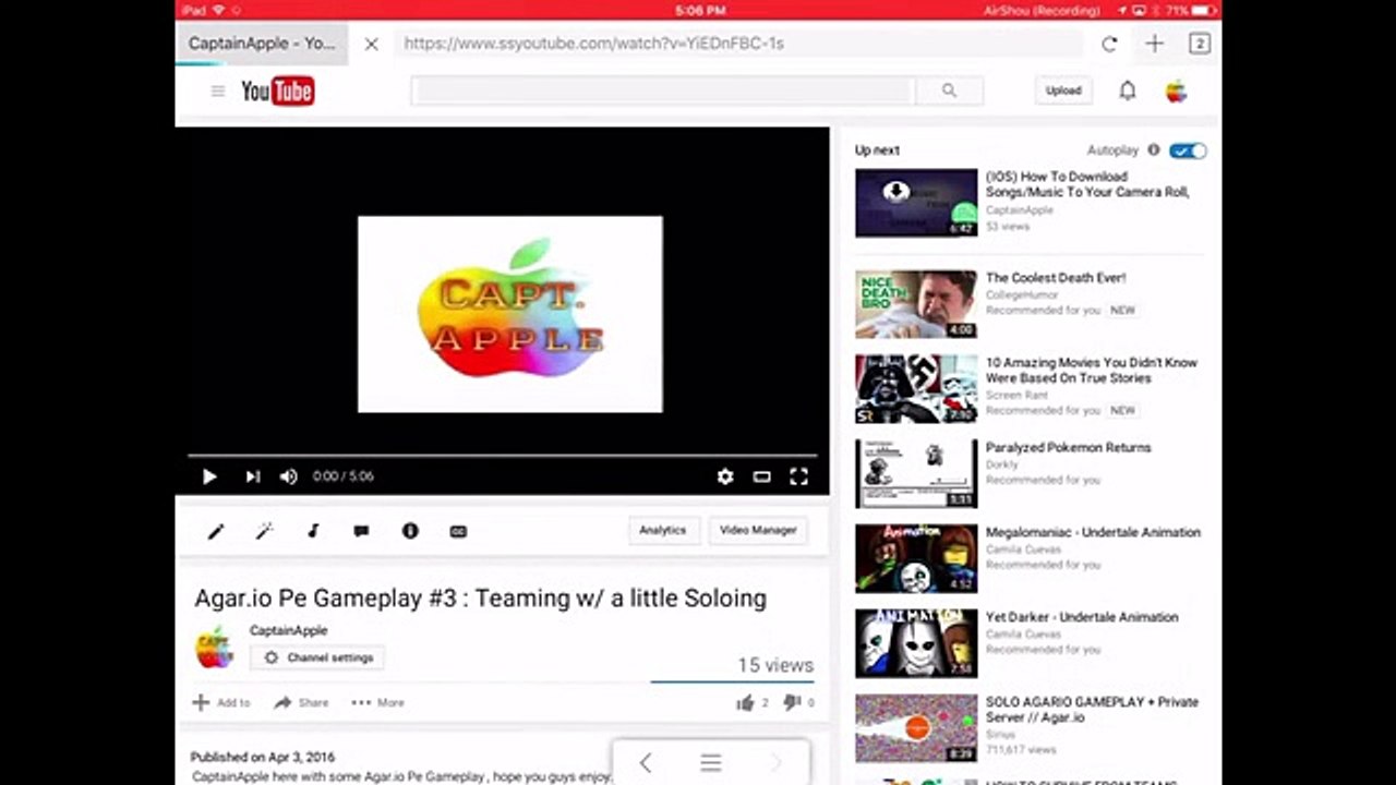 How to Download YouTube Videos onto your IOS device [using Puffin web browser and ifile organizer]